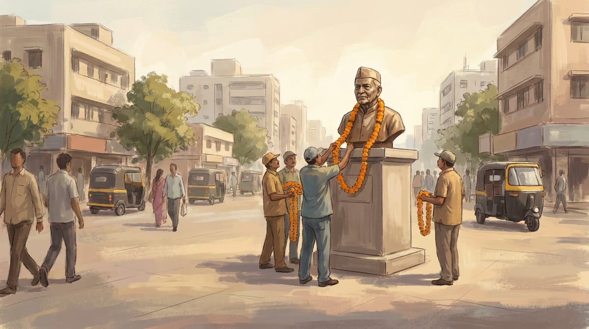 प्रतीकात्मक चित्र: चिंचवडमध्ये अण्णासाहेब पाटील यांच्या ९३व्या जयंतीनिमित्त अभिवादन