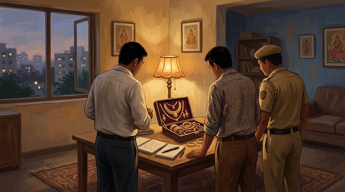 प्रतीकात्मक चित्र: दिघीतील "घरफोडी"चा उलगडा; दागिने पत्नीनेच घरात लपवल्याचे तपासात उघड