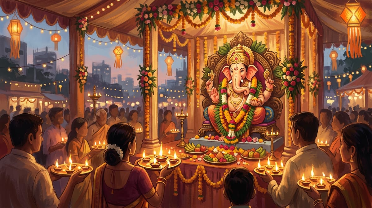 प्रतीकात्मक चित्र: निगडीतील ज्ञान प्रबोधिनी गणेशोत्सवाला शंकर जगताप यांची भेट
