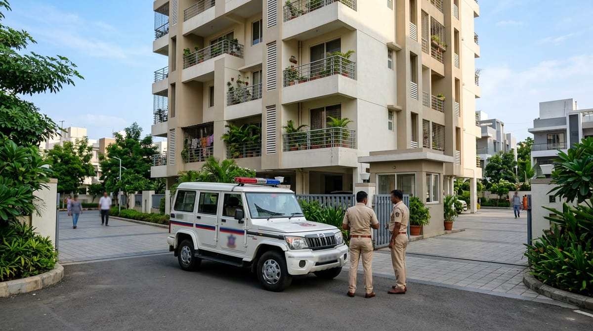 प्रतीकात्मक चित्र: देहूगावमध्ये महिलेचा मृत्यू; जखमी पतीवर हल्ल्याचा संशय