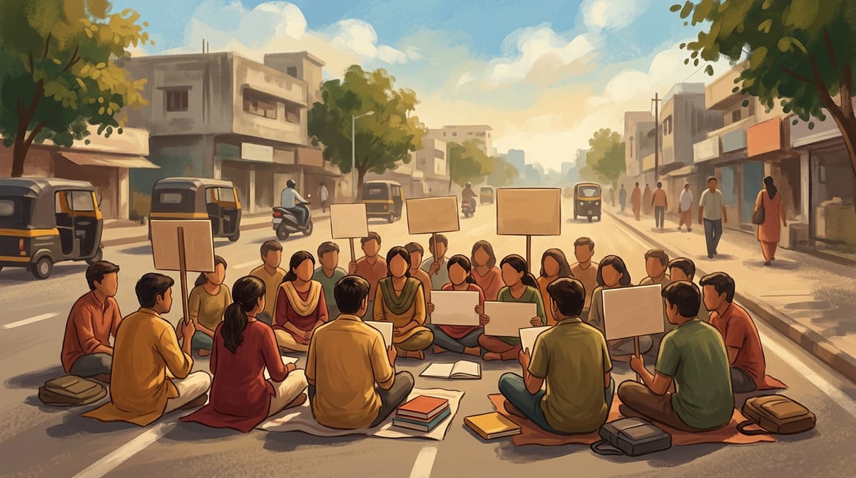 प्रतीकात्मक चित्र: एमपीएससी मागण्यांसाठी २ ऑक्टोबरपासून पुण्यात धरणे आंदोलन
