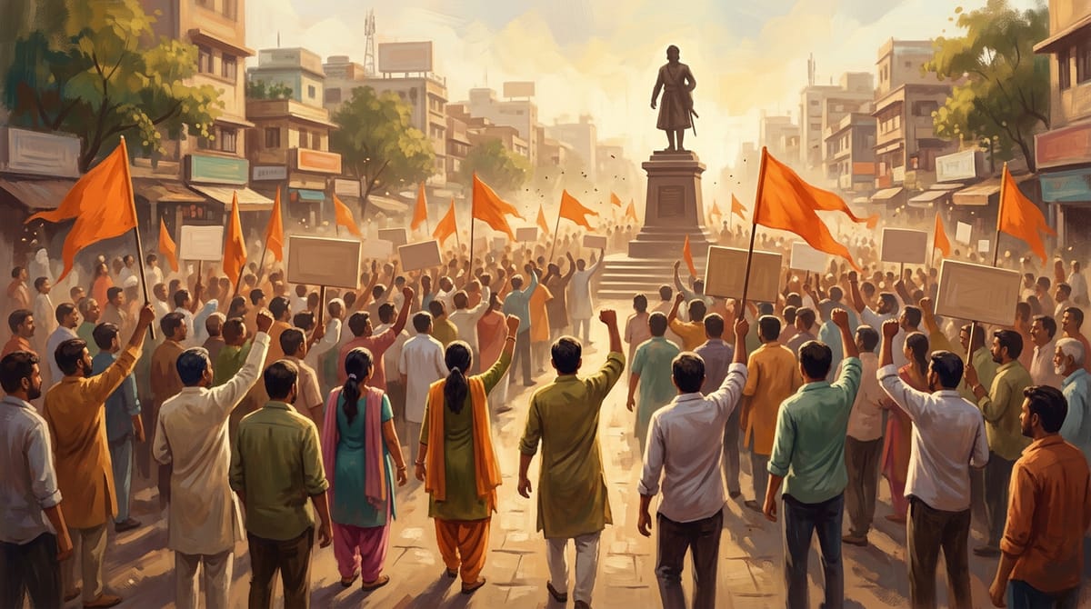 प्रतीकात्मक चित्र: एसआयआरविरोधात शिवसेना (उबाठा)चे पिंपरीत आंदोलन; मुख्य निवडणूक आयुक्तांच्या बडतर्फीची मागणी