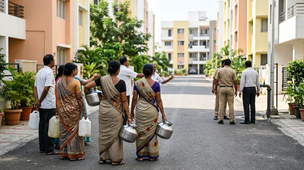 प्रतीकात्मक चित्र: काळेवाडीतील पाणीपुरवठ्याच्या समस्येमुळे नागरिक त्रस्त; नगरसेवकांचा आंदोलनाचा इशारा