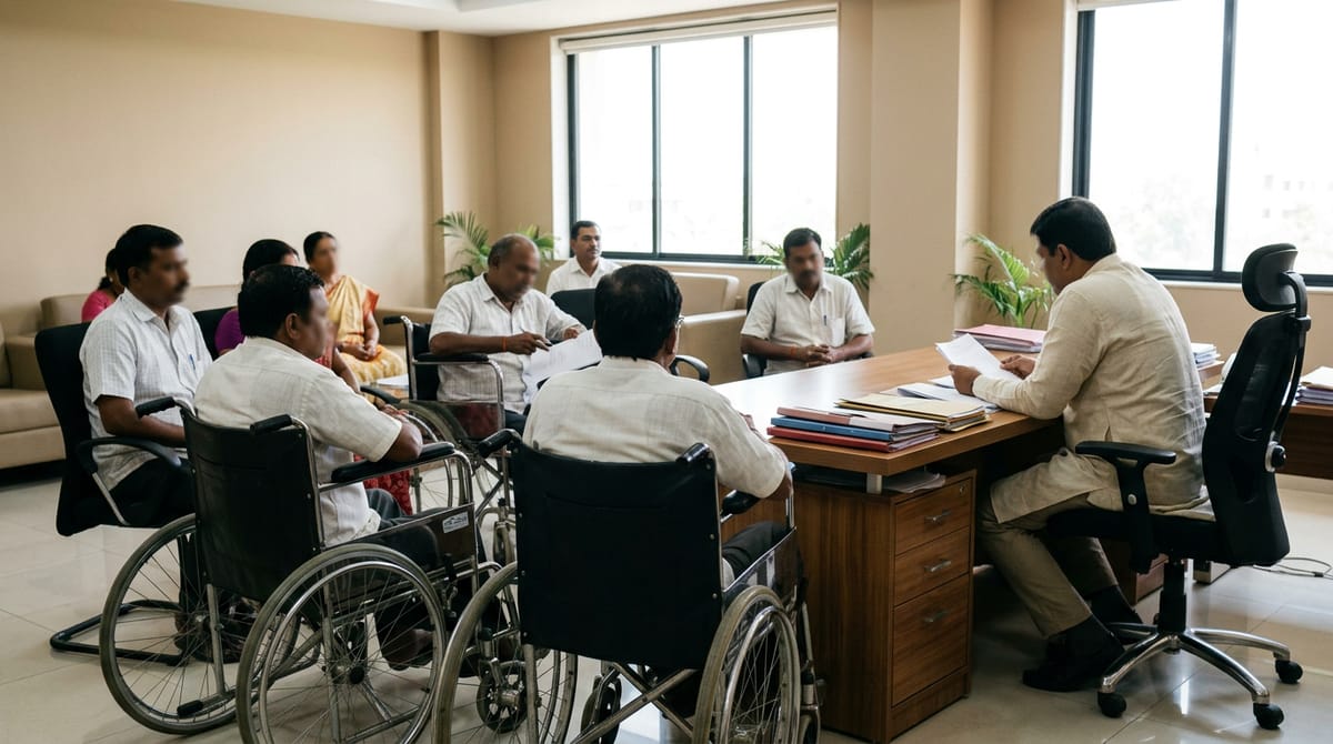 प्रतीकात्मक चित्र: आमदार महेश लांडगे यांचे दिव्यांगांच्या मागण्यांवर सकारात्मक कार्यवाहीचे आश्वासन